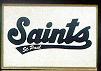 Saints white pin