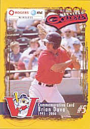 Brian Duva Commemorative card