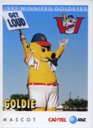 Goldie promo card
