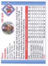 Winnipeg Goldeyes back of card