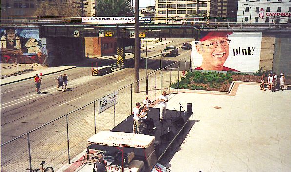 Photo of old entrance area