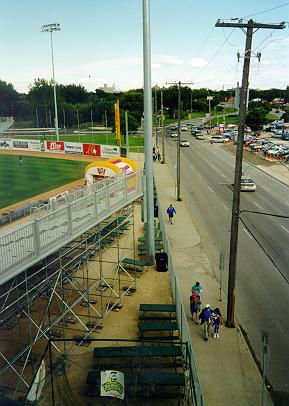 Photo of old fould ball zone