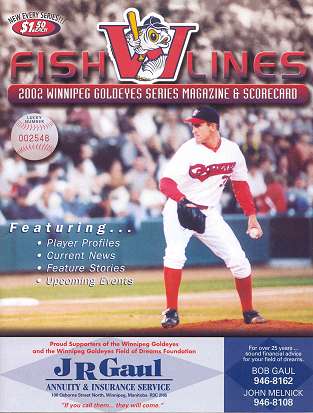 Winnipeg Goldeyes '02 Fishlines