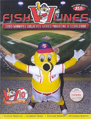 Winnipeg Goldeyes '03 Fishlines