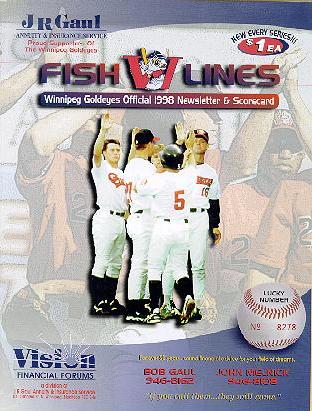 Winnipeg Goldeyes '98 Fishlines